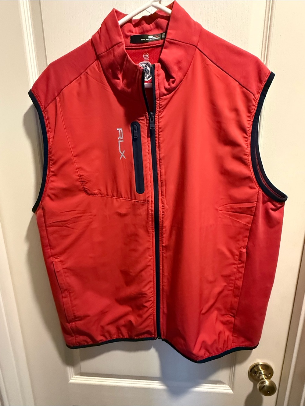 RLX Ralph Lauren Red Men's Performance Vest